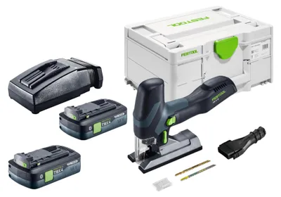 Produktbild von Festool PSC-E 18 EB-Basic Akku Pendelstichsäge 18 V 40 mm + 2x Akku 4,0 Ah + Ladegerät + Systainer