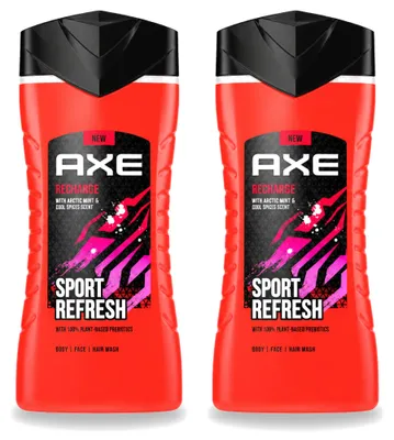 Produktbild von 2 x AXE Sport Refresh Duschgel - 250 ml - Vorteilspackung - 2 Stücke