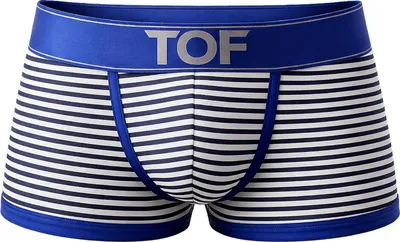 Produktbild von TOF Paris - Herren Boxer Slip Unterwäsche - Sailor Trunks Blue - 1x Größe S
