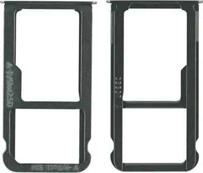Produktbild von Simkarten Halter für Huawei Mate 8 (NXT-L09, NXT-L29), Schwarz