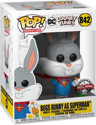 Produktbild von DC Looney Tunes - Bugs Bunny as Superman 842 Special Edition - Funko Pop! - Vinyl Figur