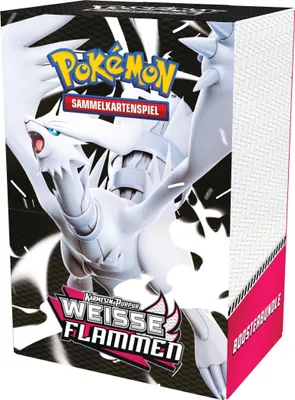 A product box for a Pokemon trading card game booster bundle.