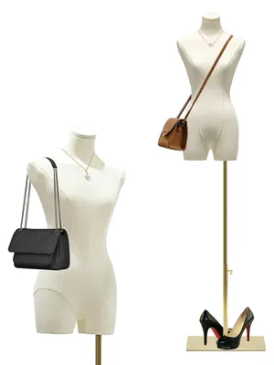 Näh-Schaufensterpuppe, weiblich, höhenverstellbar 120-210 cm, weiß