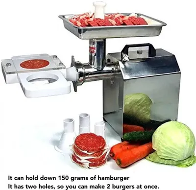 Hamburger Patty Maker mit 2 Löchern für doppelte Burger