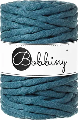 Zdjęcie produktu dla Bobbiny Macrame Cord 9 mm 30 m Peacock Blue Sznurek