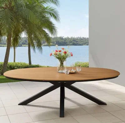Produktbild von Lesli Living Diningtisch Arezzo oval 240x110cm