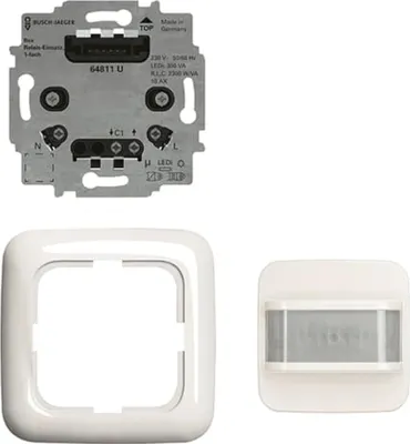 Immagine prodotto di Busch-Jaeger Wächter 180 flex, set completo, sensore Comfort Select, inserto relè, 1 pz.