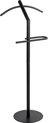Produktbild von HAKU Herrendiener schwarz - Metall, B/H/T: 47x111x30 cm