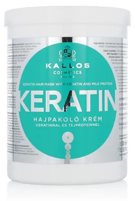 Image de Kallos Masque capillaire à la kératine 1000ml