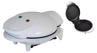Image de BURI Mini Pizzagrill Pizzaofen Pizzamaker Miniofen Omelette Pancakes Quiche Tischgrill