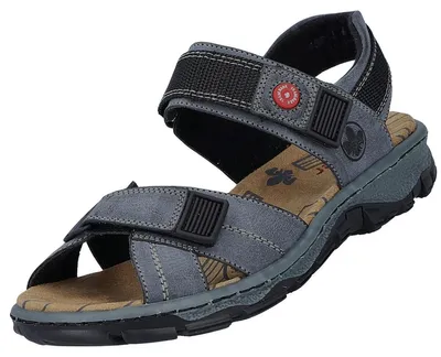 Produktbild von Rieker Damen Trekkingsandalen blaugrau, Damen:38 EU