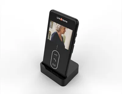 Image de Portier vidéo sans fil nomade - écran LCD 3 pouces et vision nocturne