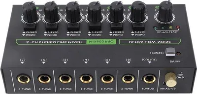 Produktbild von Kompaktes 6-Kanal-Mischpult, 635mm, ideal für Stereoanwendungen