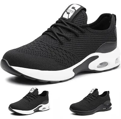 Zdjęcie produktu dla Buty robocze ochronne ze stalowym noskiem dla mężczyzn i kobiet lekkie