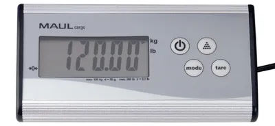 Produktbild von MAUL Paketwaage MAULcargo 120 kg Batterie silber