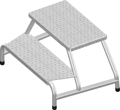Produktbild von Layher 1075 Maschinentritt 2 Stufen