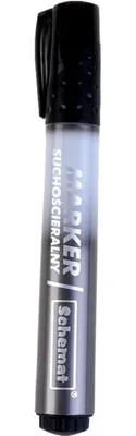 Obrázok produktu pre Čierny, suchomazateľný fix, 12 kusov, model 2049
