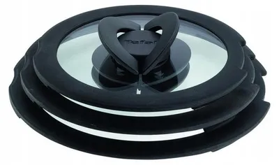 Obrázek produktu pro Tefal Ingenio L99310, Kulatý, Černá, Průhledná, Sklo, Plast, Černá, Čína