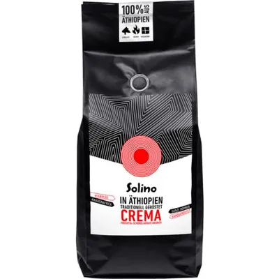 Produktbild von Solino Cafe Crema gan.Bohne1kg