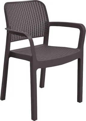Obrázek produktu pro Zahradní židle Samanna - 53 x 58 x 83 cm - hnědá