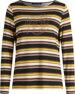 Produktbild von Shirt Kurz 1/1 Arm 9820 Black/Yellow Größe 38