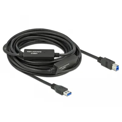 Produktbild von Delock Aktives USB 3.2 Gen 1 Kabel USB Typ-A zu USB Typ-B 10 m