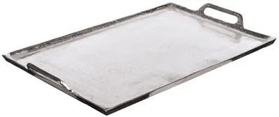 Obrázek produktu pro Velký podnos, cca 64 x 39 cm, obdélníkový, hliníkový