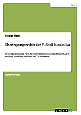 Produktbild von Übertragungsrechte der Fußball Bundesliga
