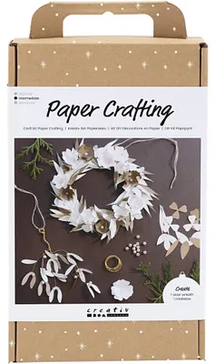 Image de Creativ Company 977700, Kit créatif pour enfants, Naturel, Blanc