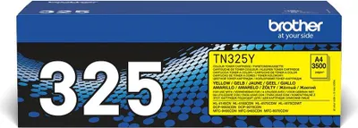 Zdjęcie produktu dla Brother TN-325Y, 3500 stron(y), Żółty, 1 szt.