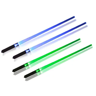 Produktbild von 2 Paar Fluoreszierende Leuchtstäbchen,Leuchtende Stäbche Für Partys, Konzerte und Events mit wiederverwendbare