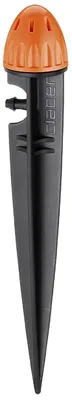 Produktbild von Claber Tropfer Sprinkler auf Erdspieß 91228 Regulierbare Durchflussmenge 0-40 L/H Anschluss 1/4" Stk. 10