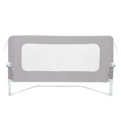 Produktbild von 150cm Klappbar Bettgitter Rausfallschutz,Bettschutzgitter Baby,Kinderbettgitter,Rausfallschutz Boxspringbett für Baby & Kleinkinder (Kein Lochen nötig