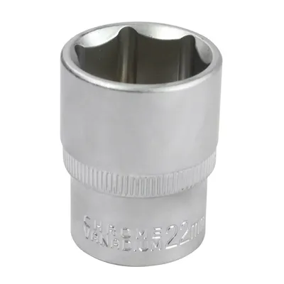 Produktbild von Stecknuss Sechskant 1/2" 22mm kurz