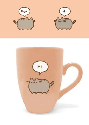 Obrázok produktu pre Pyramid International Pusheen Latte-Macchiato Hrnček Pusheen Says Hi MGL24965