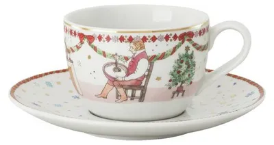 Produktbild von Weihnachtsschmaus, Cappuccinotasse 2-tlg., Hutschenreuther 2026