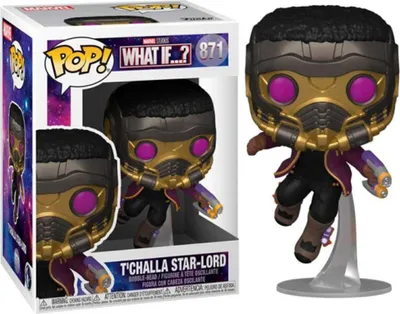 Zdjęcie produktu dla Funko POP! What if T'Challa Star Lord Figurka 871 figurka