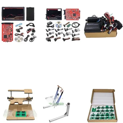 Productafbeelding van ECU-programmeur, online programmering, rode kleur, complete set (6 stuks)