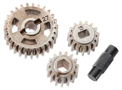 Zdjęcie produktu dla Zestaw przekładni Axial AX31131 T-Case 32P 15T/32P 27T Yeti