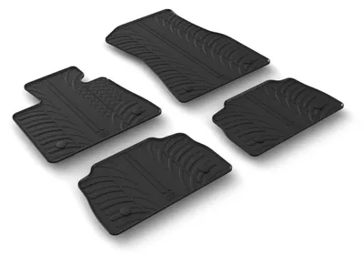 Produktbild von LAMPA Fußmatten Set Gummi für BMW X6 (G06, F96) Vorne+Hinten
