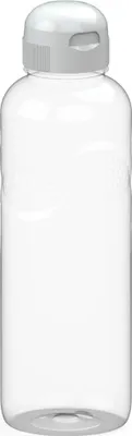 Produktbild von Trinkflasche Carve 'Sports' 1 L - robuste Tritan Wasserflasche für Schule, Sport und aktive Freizeit - Transparent