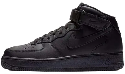 Produktbild von Nike Air Force 1 Mid '07 Black - EU 50.5