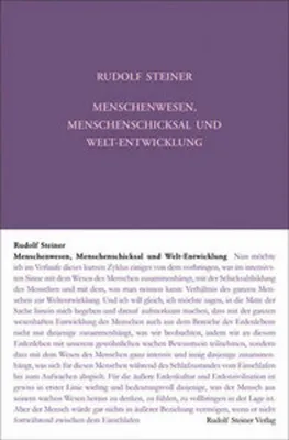 Obrázok produktu pre Menschenwesen, Menschenschicksal und Welt-Entwickelung