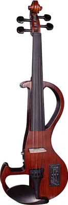 Image de Ensemble de violon électrique Hidersine HEV3 en zebrano