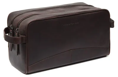 Productafbeelding van The Chesterfield Brand toilettas Stefan Toilet Bag Brown bruine