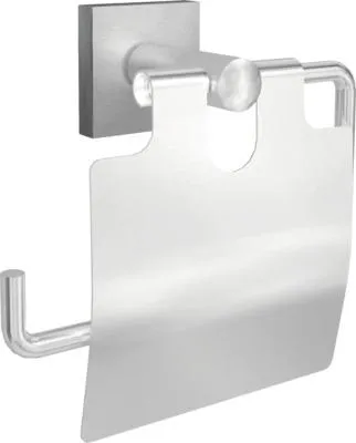 Produktbild von REIKA Papierrollenhalter SAGA mit Deckel edelstahl gebürstet