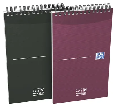 Produktbild von Oxford 400055727, Einfarbig, Violett, Schwarz, Matt, 90 g/m², Softcover, Universal