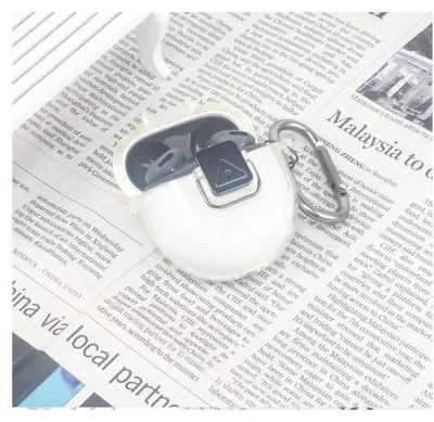 Produktbild von INF TPU-Einteiler-Schutzhülle kompatibel mit Google Pixel Buds 2a – wasserfest, waschbar Ohrhörer-Case Transparent