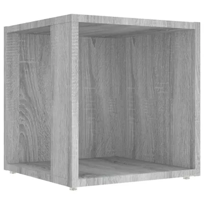 Produktbild von vidaXL Beistelltisch Grau Sonoma 33x33x34,5 cm Holzwerkstoff