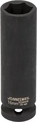 Immagine prodotto di Jonnesway bussola esagonale lunga 1/2" 16 mm cr-mo a percussione